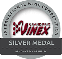 GRAND PRIX VINEX stříbrná medaila